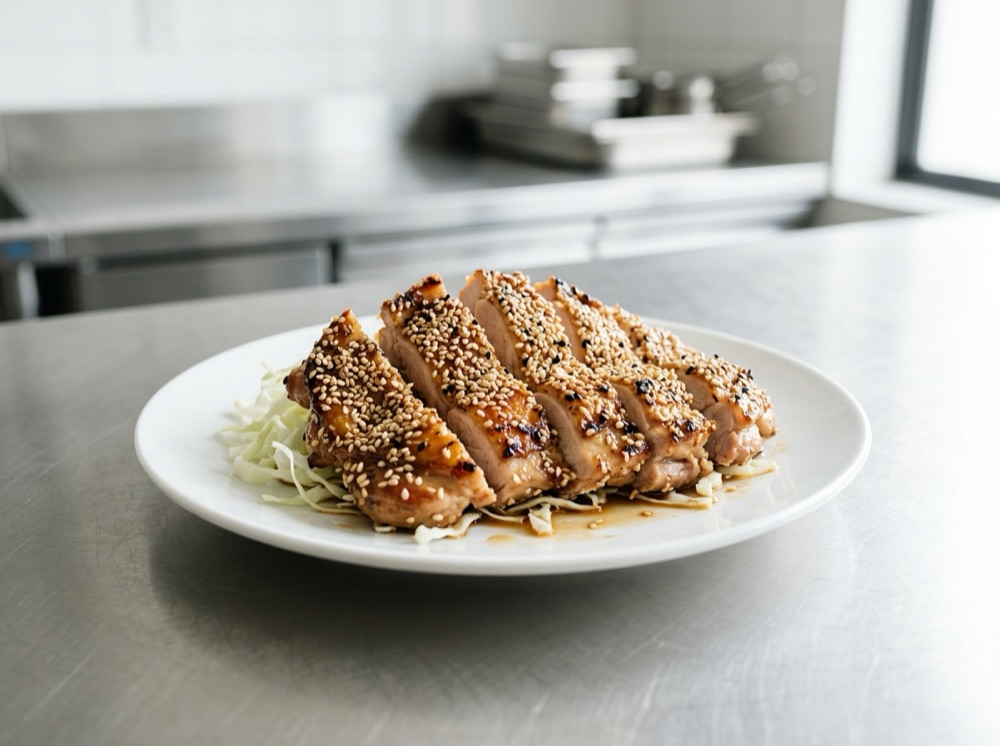 鶏の利休焼き